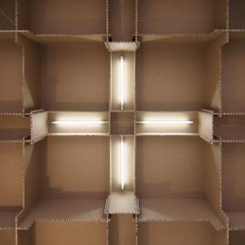 阿姆斯特丹广告公司的另类纸板办公空间设计