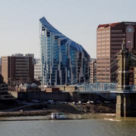 Daniel Libeskind's The Ascent at Roebling's Bridge, Kentucky