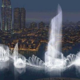 迪拜将建世界上最大的音乐喷泉