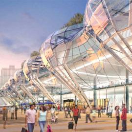 San Francisco的 Transbay 新客运中心