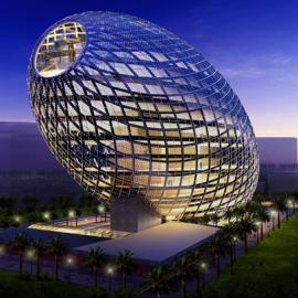 James Law Cybertecturee的蛋形建筑