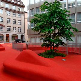 瑞士圣加伦一靓丽的户外空间设计