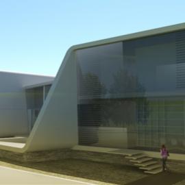 在塞浦路斯的smog-eating时尚住宅