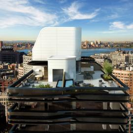 新兴的纽约曼哈顿建筑