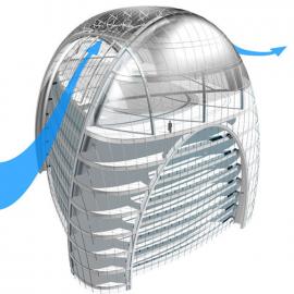 自动调节的大厦