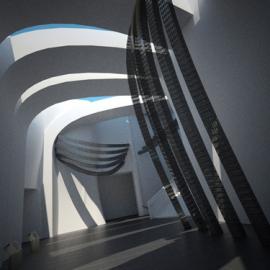 vcano的博物馆作品内部设计