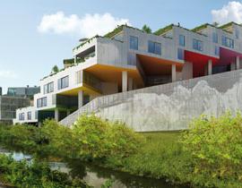 丹麦哥本哈根公寓（Mountain Dwellings）设计