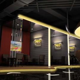 北京博天视翼空间设计有限公司作品《咖啡厅设计》