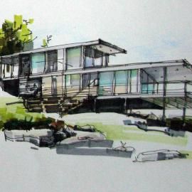 陈玉钰 环境设计手绘效果图