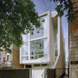 Alexander Gorlin 建筑师设计欣赏-芝加哥Townhouse