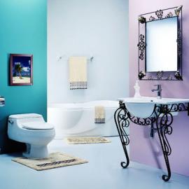 浴室的21种色彩经典搭配方案