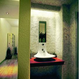 组图：开放式卫浴间设计