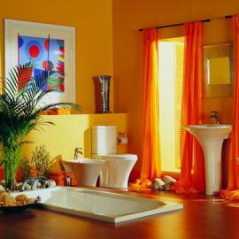 舒适卫浴激情享受冬季的温暖