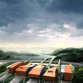 “山中之城”-广州白云国际会议中心建筑欣赏