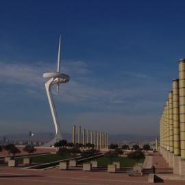 巴塞罗那奥林匹克公园景观