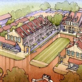 新颖的国外景观设计公司手绘作品欣赏二