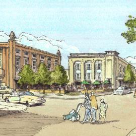 新颖的国外景观设计公司手绘作品欣赏一