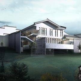 上海三藏建筑表现欣赏