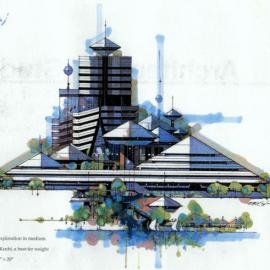 国外经典马克笔运用 欣赏一