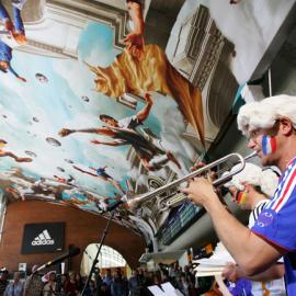 adidas世界杯墙体彩绘