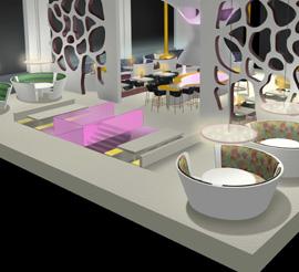 迪拜宾馆的豪华装饰