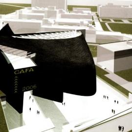 造型奇特的空间曲面:中央美术学院美术馆[图]