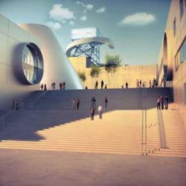 洛杉基艺术高教区建设规划