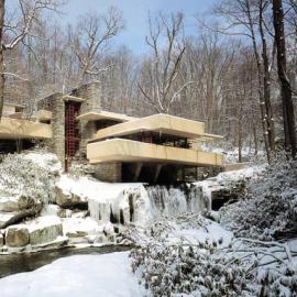 世上最美建筑之称的宾州落水山庄（Fallingwater）