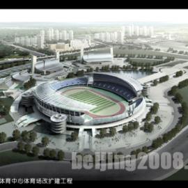 奥体中心体育场效果图（组图）