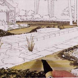 马克笔景观效果图教程