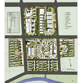 湖北天门市华泰商贸城概念方案五