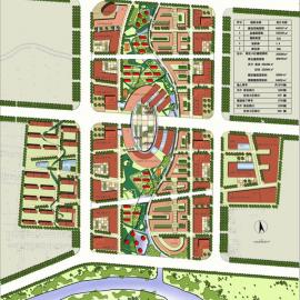 湖北天门市华泰商贸城规划概念方案一
