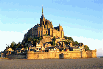 建筑的艺术 法国圣米歇尔山堡(组图)