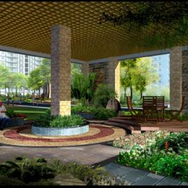 色彩清新亮丽的景观设计作品