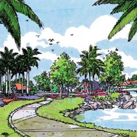 Edaw经典手绘环境表现(多图)