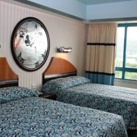 组图：香港迪斯尼酒店的内部装潢