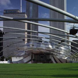 芝加哥千禧公园露天音乐厅