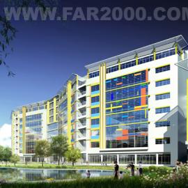 复旦大学附属儿科医院效果图