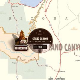 Ben Cline 国家公园iPad应用程序设计欣赏