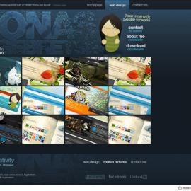 挪威renderworks细致质感的网页作品