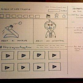 20例网页设计草图和线框图