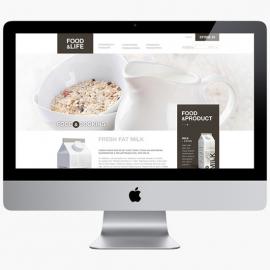 食物&健康类网站设计