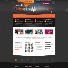 DaJyDesigns网页作品整理