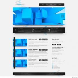 h1xndesign web2.0风格网页作品