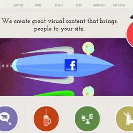 色彩党-25个颜色优秀的网页设计