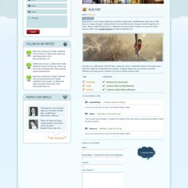 Bilalm简洁风格网页作品(六)