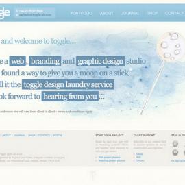 细致纹理-水彩元素网页设计赏析（三）