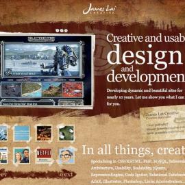 细致纹理-水彩元素网页设计赏析（一）