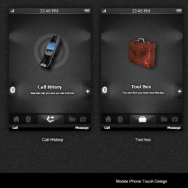 Mobile Animation II手机界面