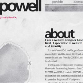 25个漂亮的关于页面设计